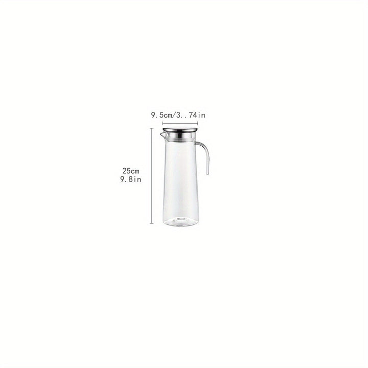 Carafe de luxe AquaElegance, accessoire de service avec couvercle pour boissons en cuisine et sur table.