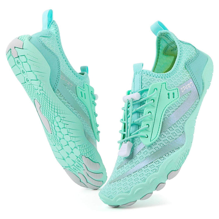 Chaussures pieds nus Feel Pro, design minimaliste favorisant le mouvement naturel des pieds et la santé.