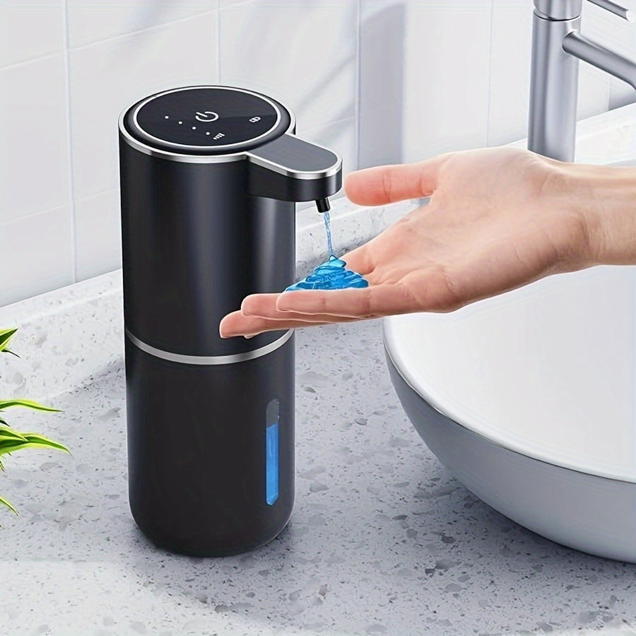 Distributeur de savon automatique pour une hygiène sans contact dans la cuisine et salle de bain.