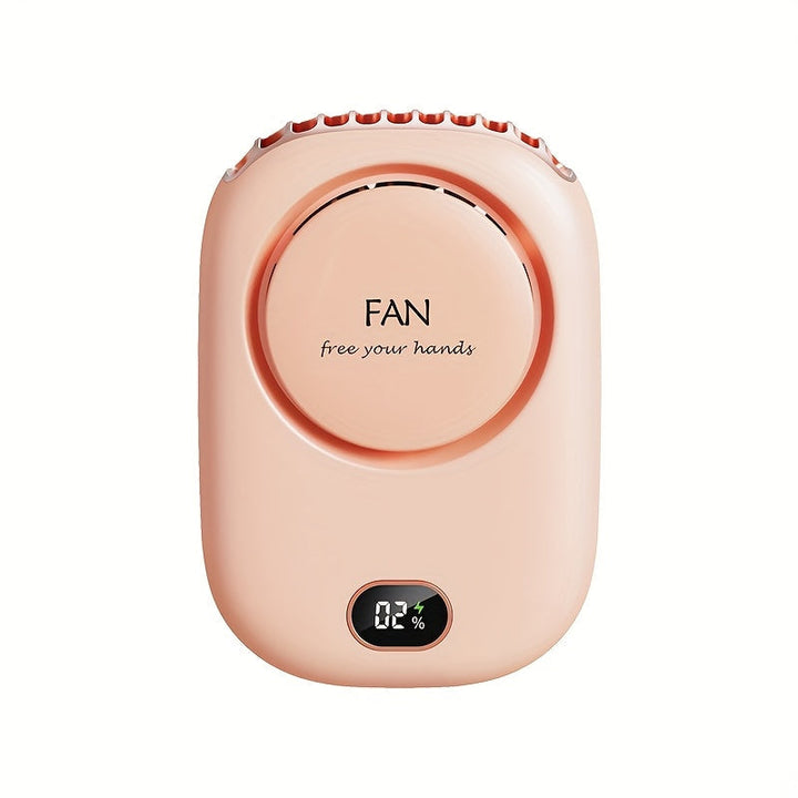 Design moderne du ventilateur de cou USB, garantissant une brise continue et un confort optimal.
