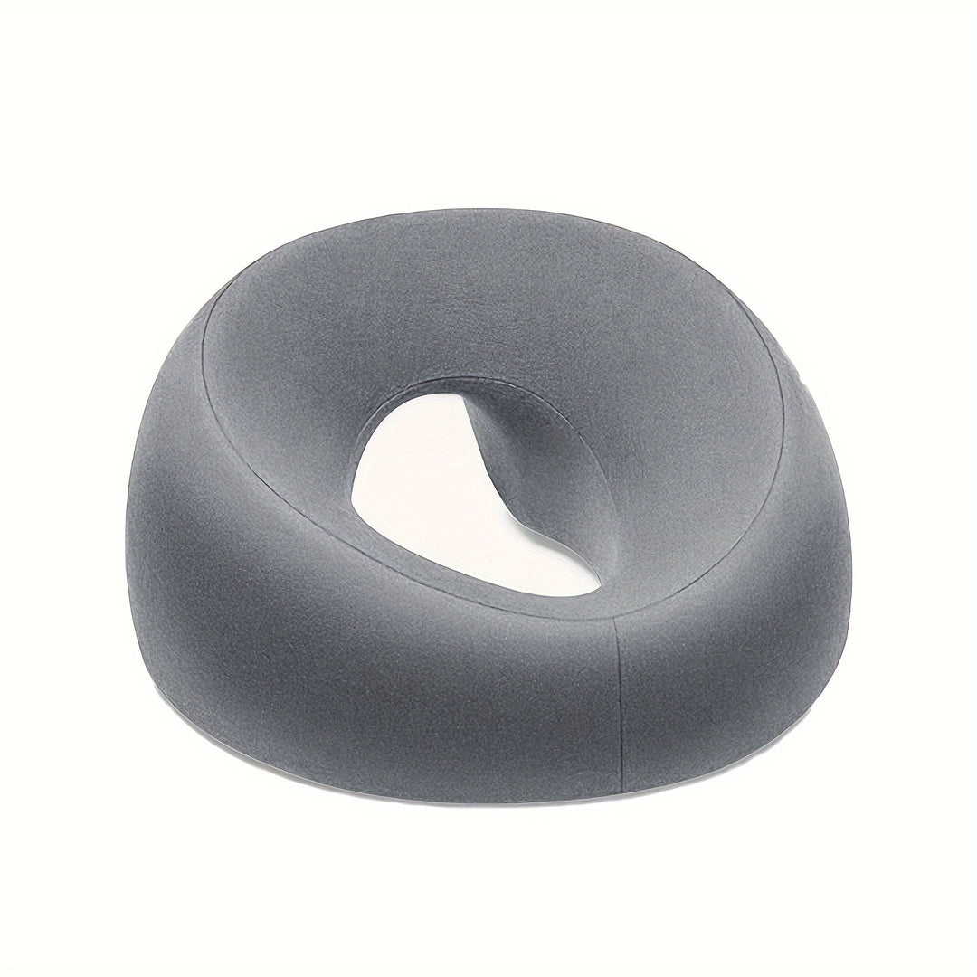 Coussin visage U-forme, apporte un confort ergonomique et une détente profonde pour soins et massages.