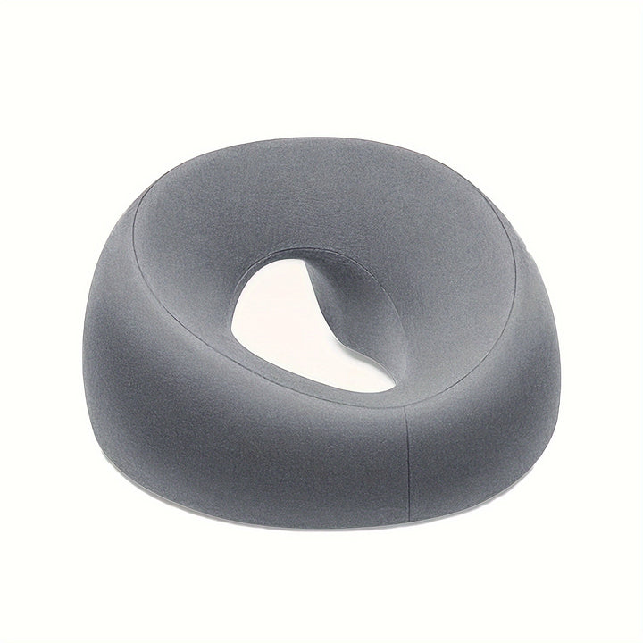 Coussin visage U-forme, apporte un confort ergonomique et une détente profonde pour soins et massages.