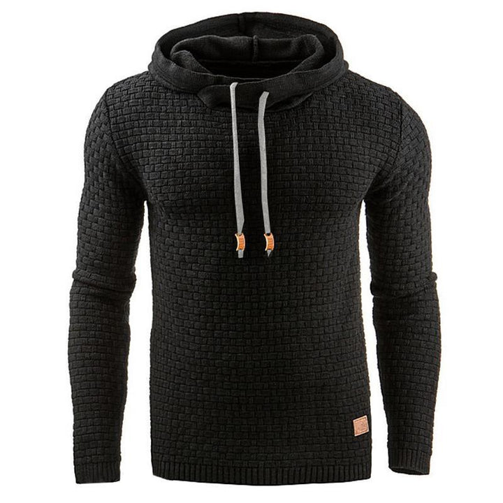 Confort et style: pull à capuche homme, doux au toucher, idéal pour l'automne et l'hiver.