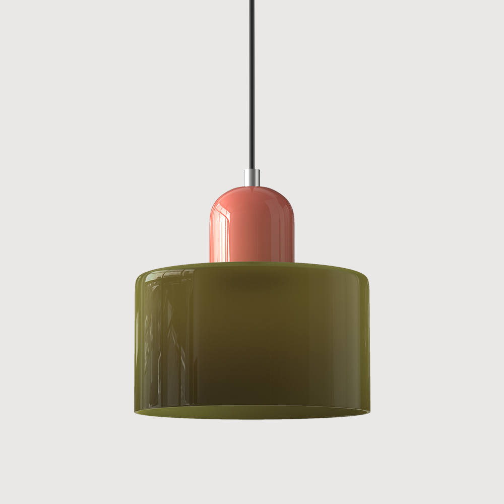 Suspension géométrique Lumisio moderne, éclairage d'ambiance pour intérieur Bauhaus.