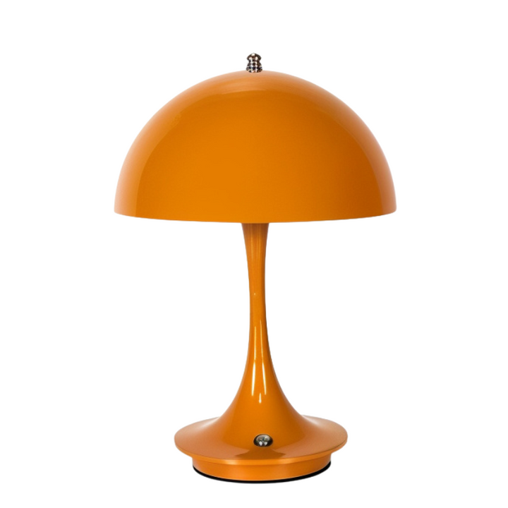 Lampe LED champignon rechargeable, crée une ambiance chaleureuse pour votre intérieur.