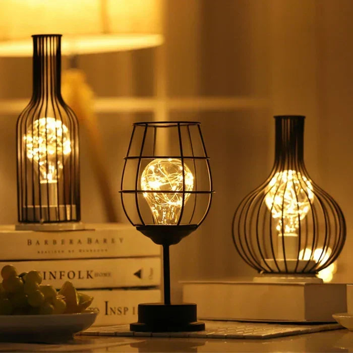 Lampe de table LED moderne pour une ambiance chaleureuse. Idéale pour salon, chambre ou bureau.