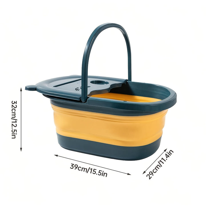 La baignoire à pieds pliable, votre alliée pour des moments de détente et de soin des pieds à domicile.