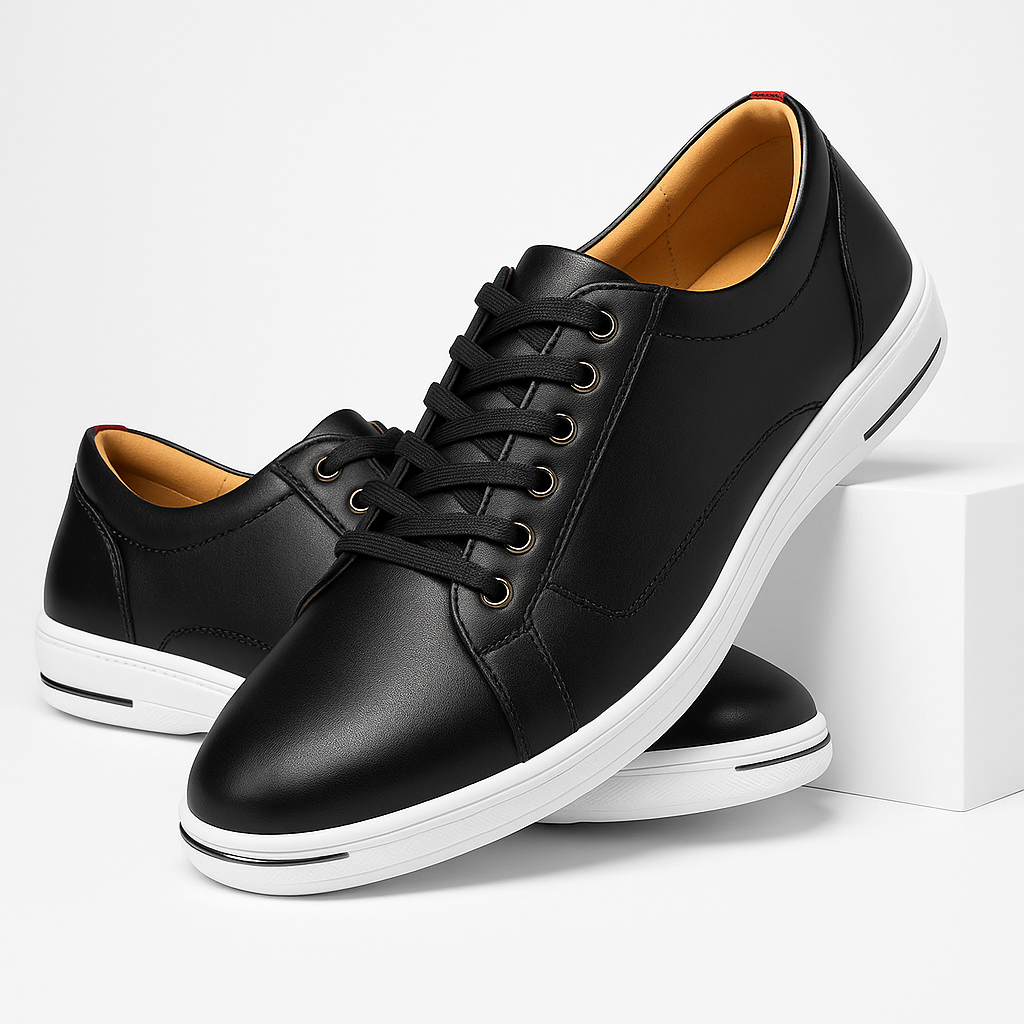 Semelle antidérapante et amortie des chaussures Isidro pour homme, confort et sécurité accrus.