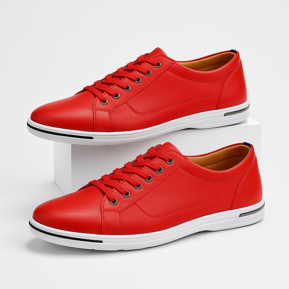 Profil des chaussures Isidro homme noires, design épuré, confort optimal pour la mode masculine.