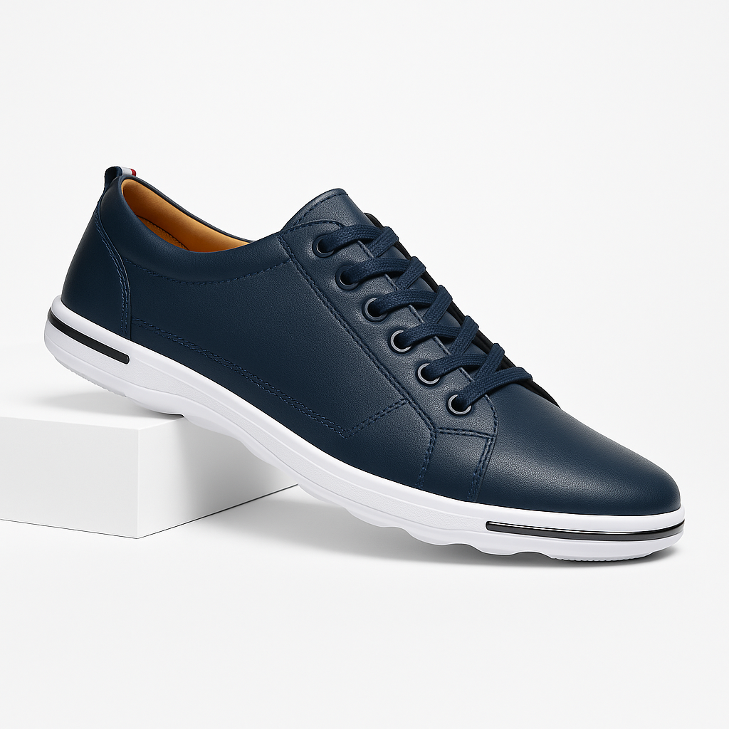 Chaussures Isidro confortables pour homme, portées, parfaites pour la mode masculine et décontractée.