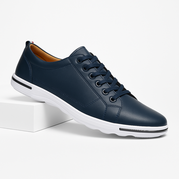 Chaussures Isidro confortables pour homme, portées, parfaites pour la mode masculine et décontractée.