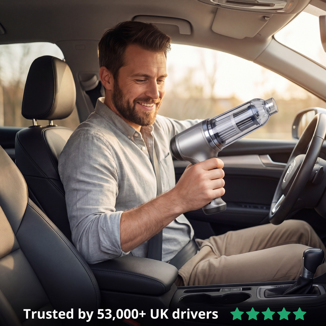 Le meilleur aspirateur portable pour voiture et maison, alliant puissance, compacité et silence.