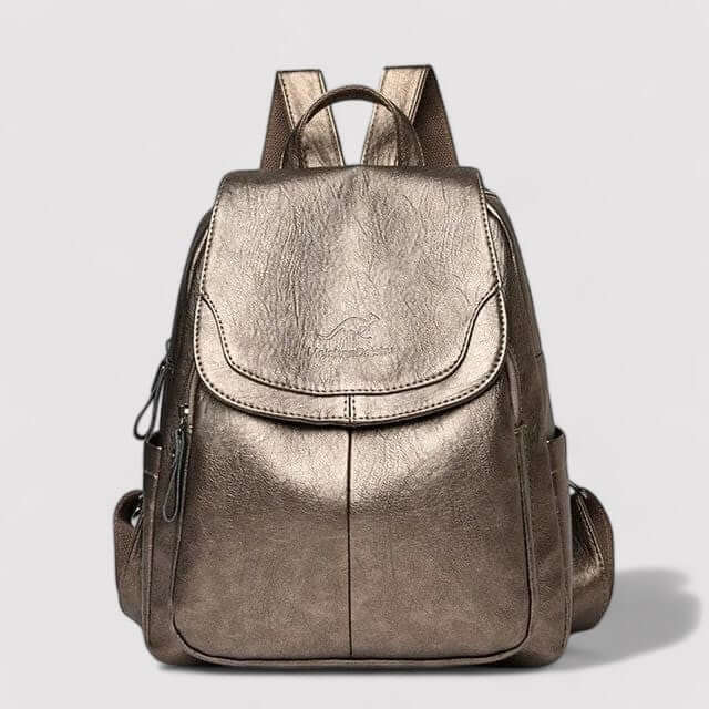 Pratique et élégant: ce sac à dos en cuir antivol est l'accessoire indispensable pour une sécurité quotidienne.