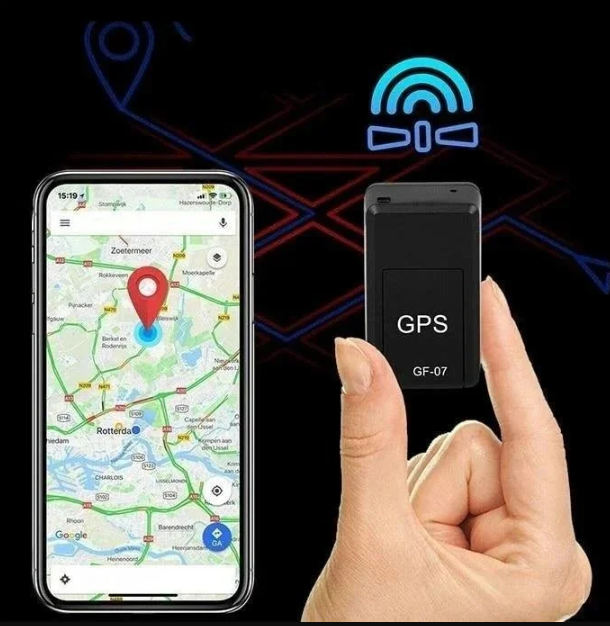 GPS tracker mini pour sécurité voiture, longue autonomie, localisation précise et antivol véhicule.