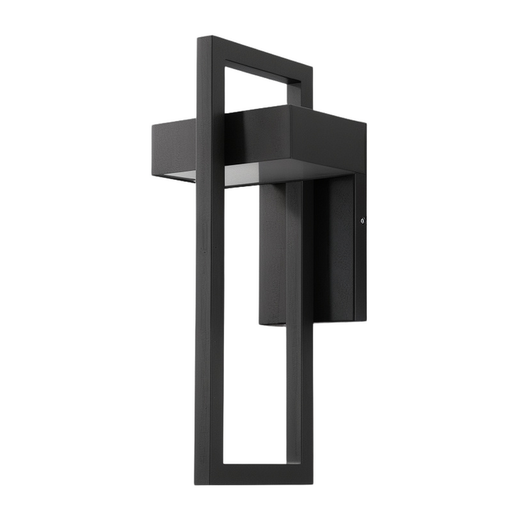 Luminaire mural LED étanche pour terrasse et jardin, éclairage extérieur moderne et économe en énergie.