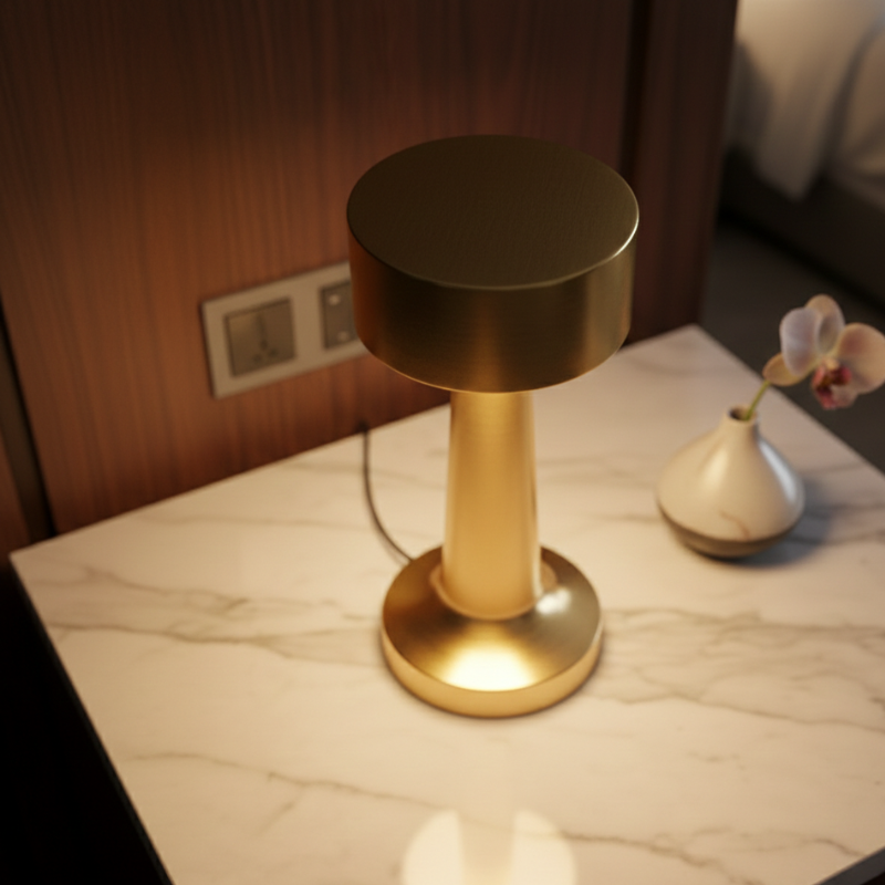 Éclairage LED portable décoratif pour table de bureau, salon, chambre, avec lumière réglable.
