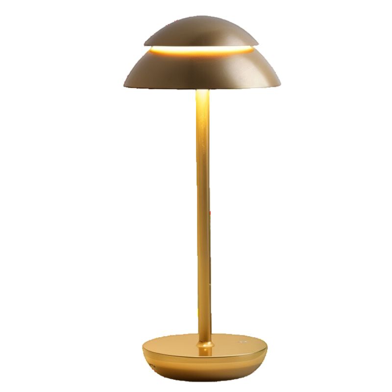 Éclairage de table moderne et polyvalent, cette lampe design rechargeable sans fil s'intègre à toute décoration.