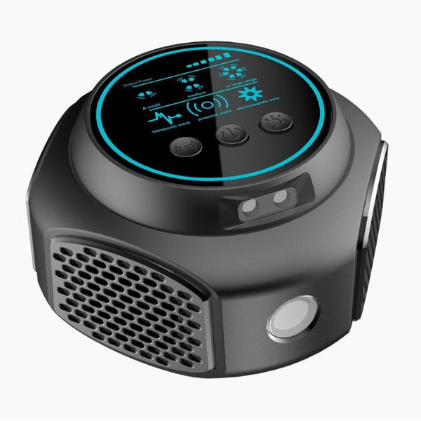 Profitez de votre extérieur sans abeilles ni frelons grâce à ce répulsif ultrasonique 360° non-chimique.