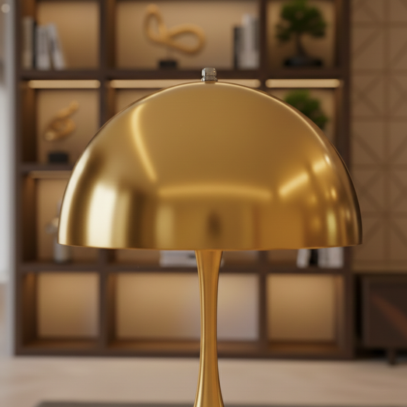 Lampe champignon LED sans fil, rechargeable, pour ambiance réglable et lumière douce.