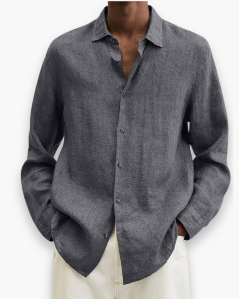 Chemise élégante homme, style mode masculine raffiné. Parfaite pour les loisirs, le bureau ou une sortie décontractée.