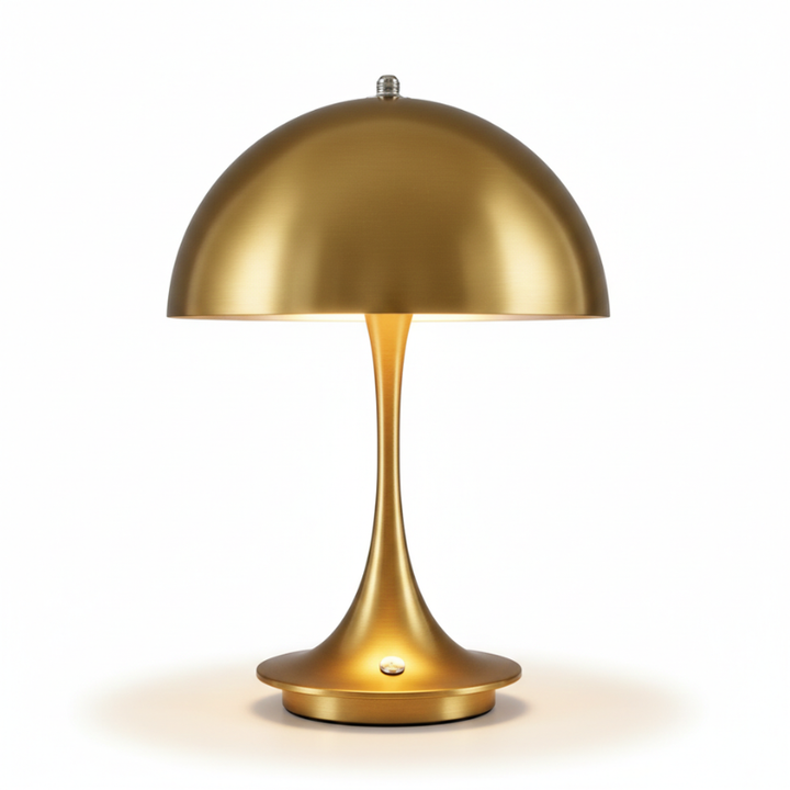 Décoration intérieure: lampe de table champignon LED tactile, avec lumière d'ambiance.