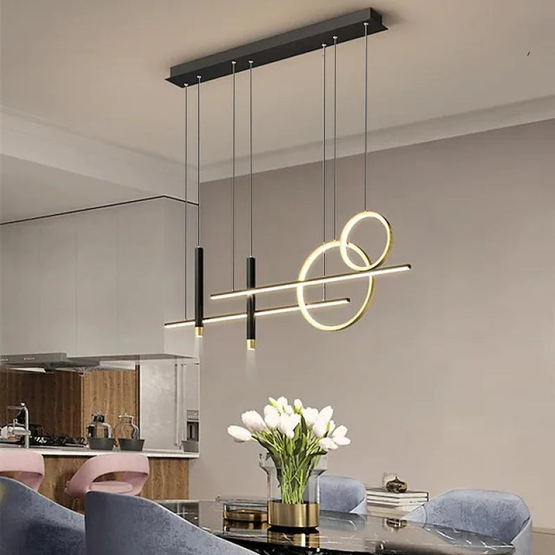 Lampe suspension LED LumoSphere, design élégant et moderne, idéale pour éclairage de bureau ou intérieur.