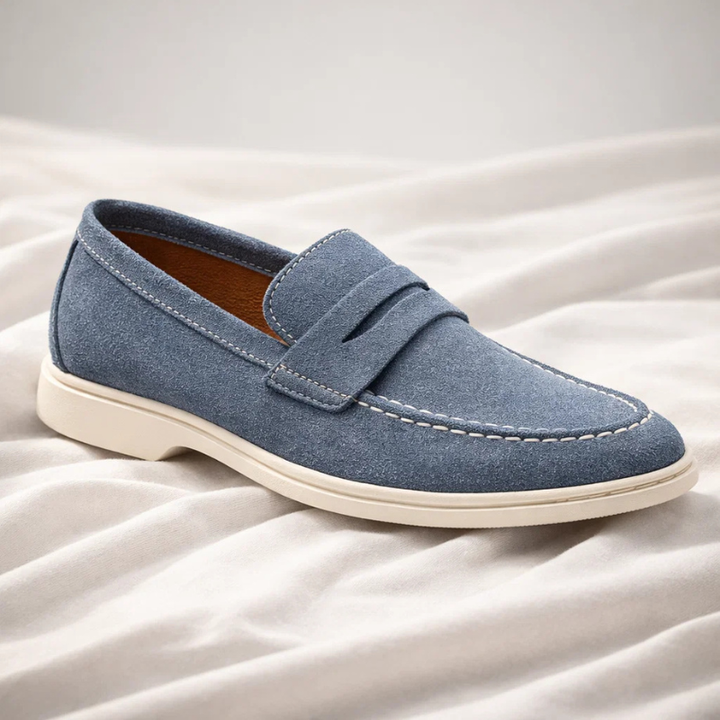Mocassins pour homme, design chic et confortable, parfaits pour le bureau ou une sortie décontractée. Chaussures polyvalentes.
