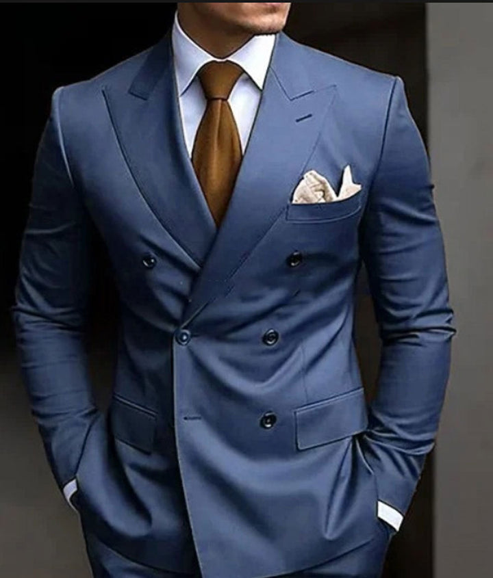 Costume de mariage pour homme, tenue de cérémonie raffinée, parfait pour les moments spéciaux et inoubliables.