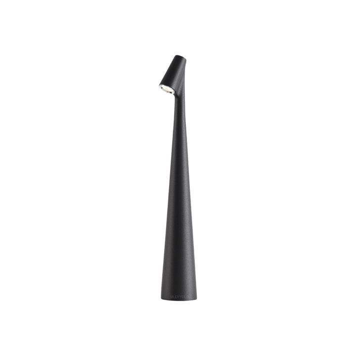 Lampe LED longue autonomie, sans fil, rechargeable, parfaite pour un éclairage polyvalent et stylé.