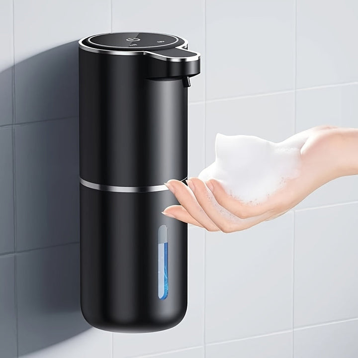 Distributeur de savon automatique avec capteur infrarouge, pour une distribution de savon efficace.