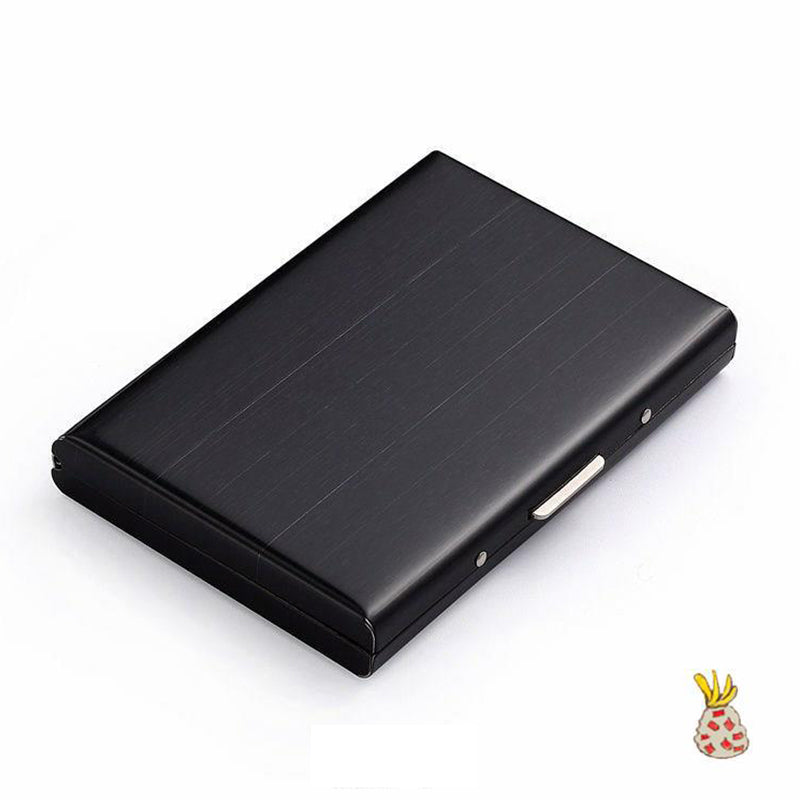 Accessoire unisexe minimaliste, porte-cartes RFID antivol pour cartes bancaires sécurisées.
