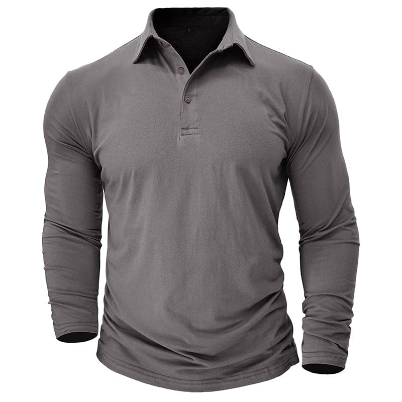 Polo homme classique, coupe ajustée. Vêtement masculin élégant et confortable pour le quotidien.