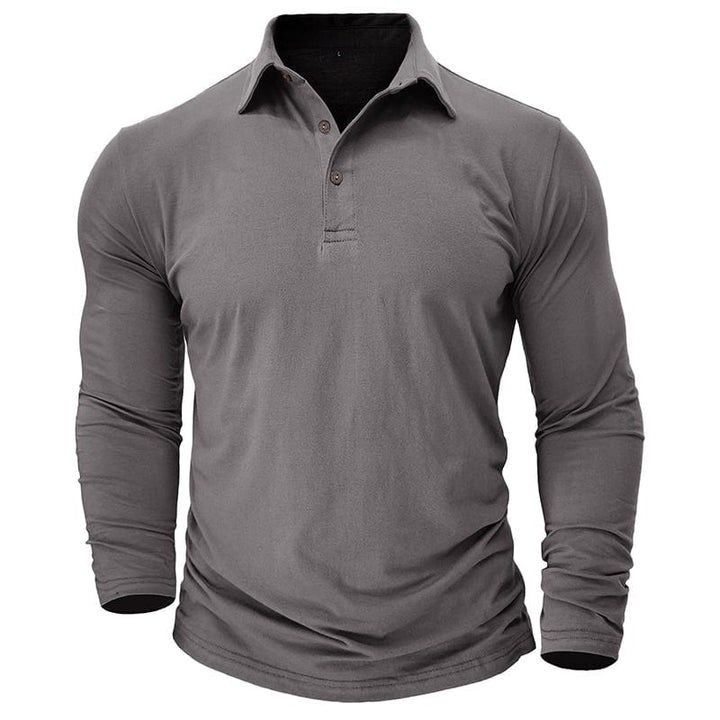 Polo homme classique, coupe ajustée. Vêtement masculin élégant et confortable pour le quotidien.