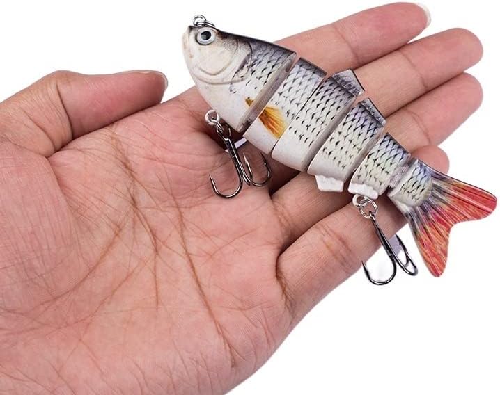 Leurre de pêche AI PredaBot rechargeable, simule une proie pour capturer brochet, sandre et perche.