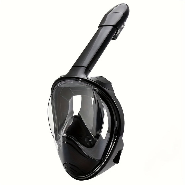Masque de snorkeling intégral unisexe. Vision 180°, anti-buée, support caméra pour la plongée.