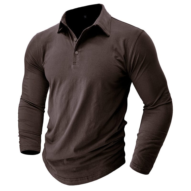 Haut polo pour hommes, coupe slim. Parfait pour une silhouette moderne et un confort durable.