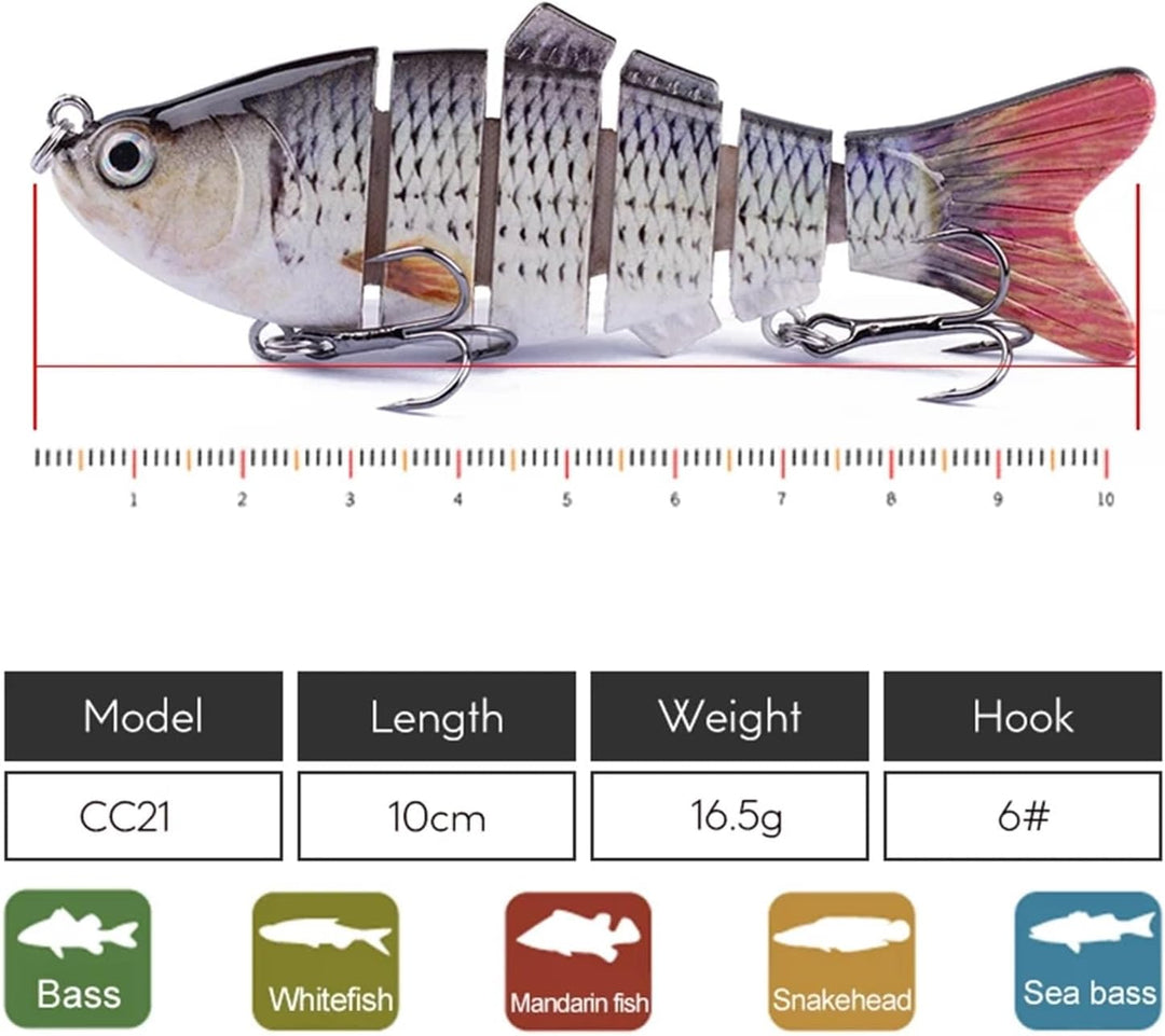 Appât PredaBot ultra-réaliste avec IA pour la pêche au brochet, sandre, perche. Efficacité prouvée.
