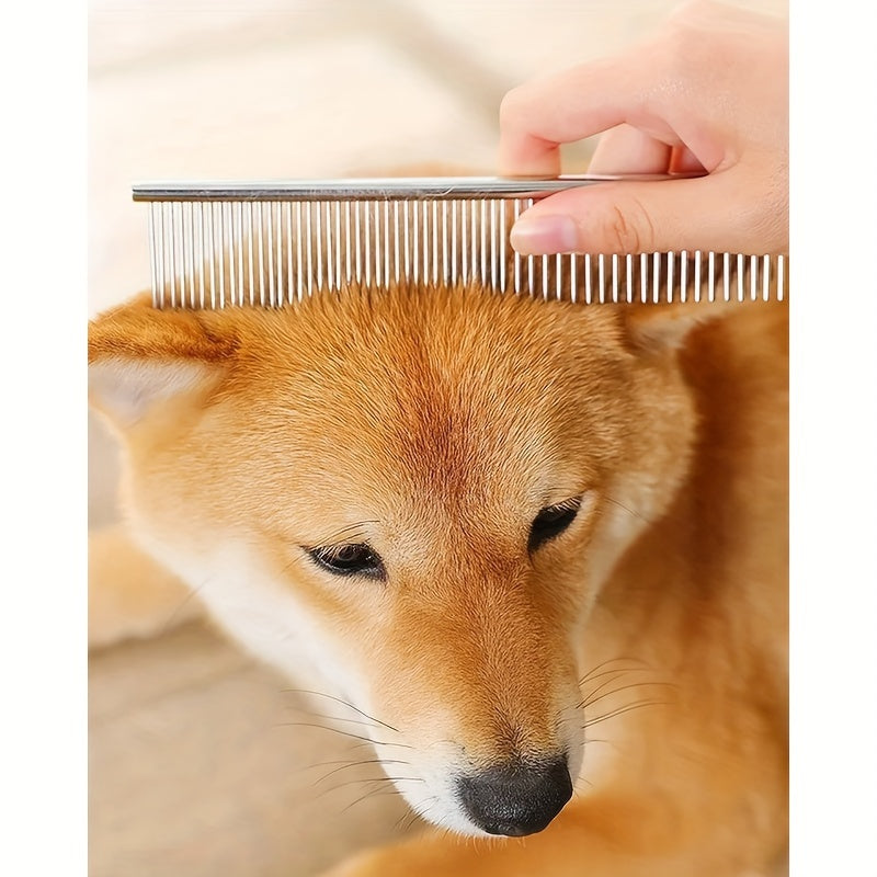 Kit d'entretien du pelage pour animaux, incluant des ciseaux professionnels et un peigne pour un toilettage à domicile.