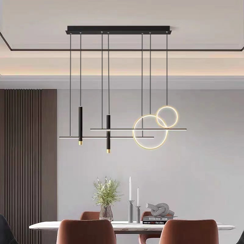 Lampe suspendue LED LumoSphere, création unique pour un éclairage d'intérieur moderne et sophistiqué.