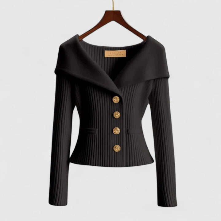 Pull doux femme à col V, manches longues. Un chandail élégant et confortable pour elle.