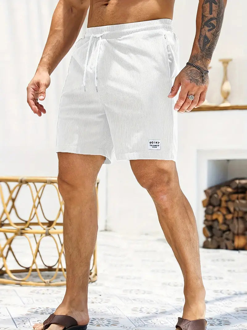 Short de plage homme à séchage rapide, idéal pour toutes les activités estivales.