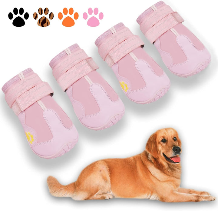 Assurez le bien-être de votre chien avec ces bottes imperméables pour toutes les sorties et activités.