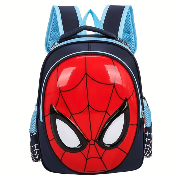 Sac à dos Spider-Man ergonomique pour enfant, bretelles ajustables, idéal pour l'école, le voyage et l'aventure.
