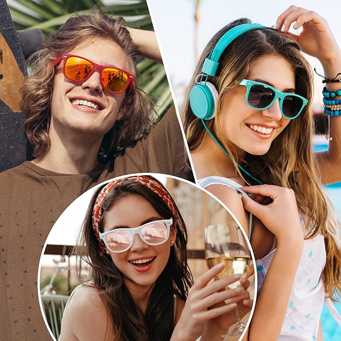 Style et protection: Lunettes de soleil Jamie, rétro années 80, polarisées, unisexe.