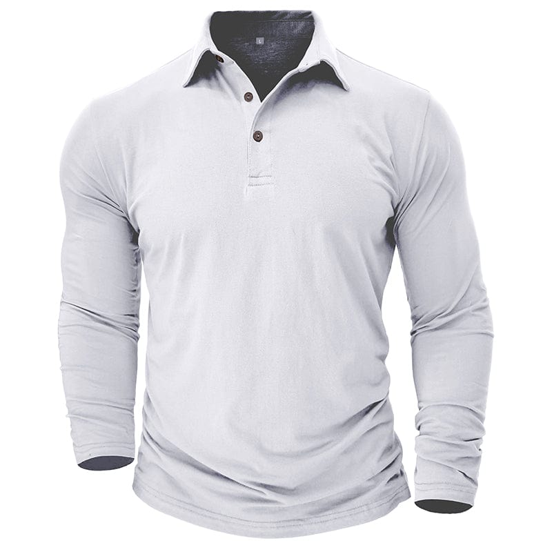 Polo classique pour hommes. Élégance et confort avec une coupe moderne et ajustée.