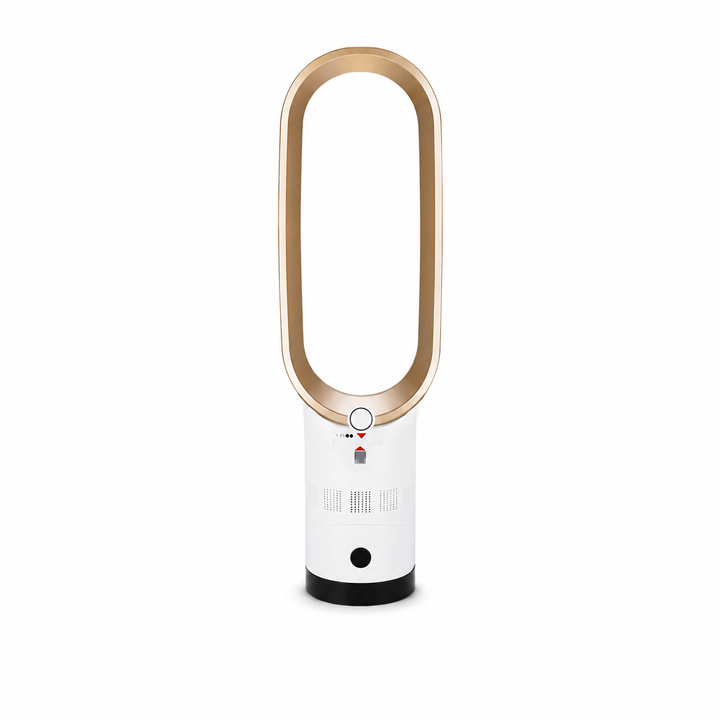 Tour AeroLuxe sans lame, air pur garanti. Ventilateur et chauffage d'appoint pour un environnement sain.