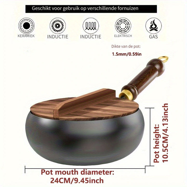 Délicieux steak saisissant dans la poêle en fonte ChefMaster, ustensile de cuisine parfait pour rôtir et mijoter.
