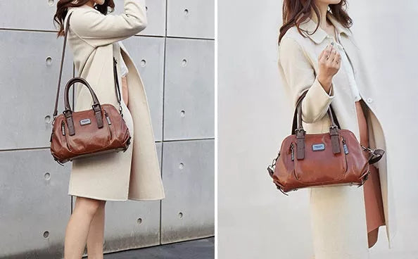 Sac à main noir élégant pour femmes, style intemporel chic et rétro. Un accessoire de mode polyvalent.