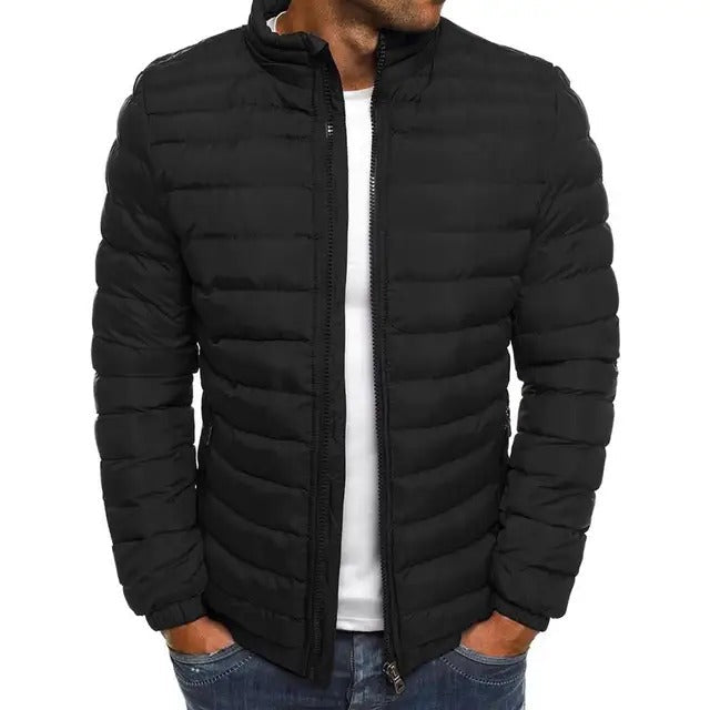 Doudoune homme chic et respirante, parfaite pour un confort optimal en automne/printemps. Veste décontractée.
