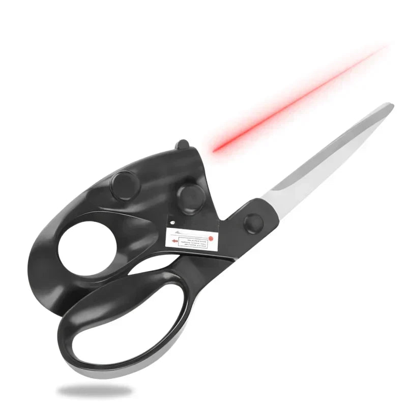Ces ciseaux de précision à guide laser facilitent la coupe de différents matériaux pour vos projets.